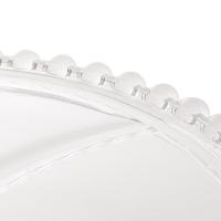 Boleira De Cristal Com Pé E Tampa Pearl 31 Cm Wolff