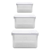 Kit 03 Potes Organizadores De Geladeira Organizzare Com Controle De Umidade Tramontina - 1