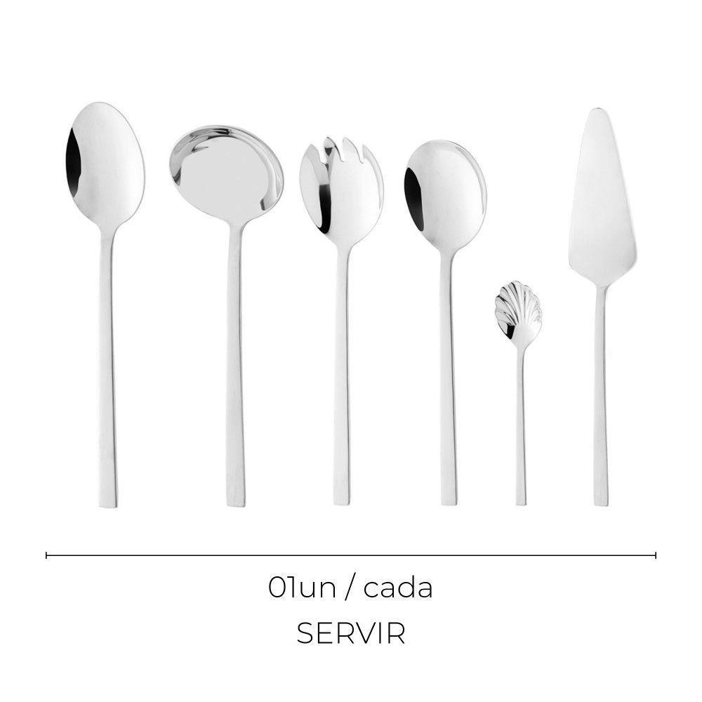 Faqueiro 54 Peças Aço Inox Firenze Wolff - 4