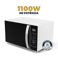 Micro-ondas Britânia 28L Branco Espelhado Limpa Fácil 220V - 2