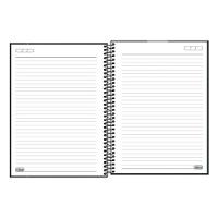 Caderno Espiral Universitário Neon 10 Matérias Preto - Tilibra - 2