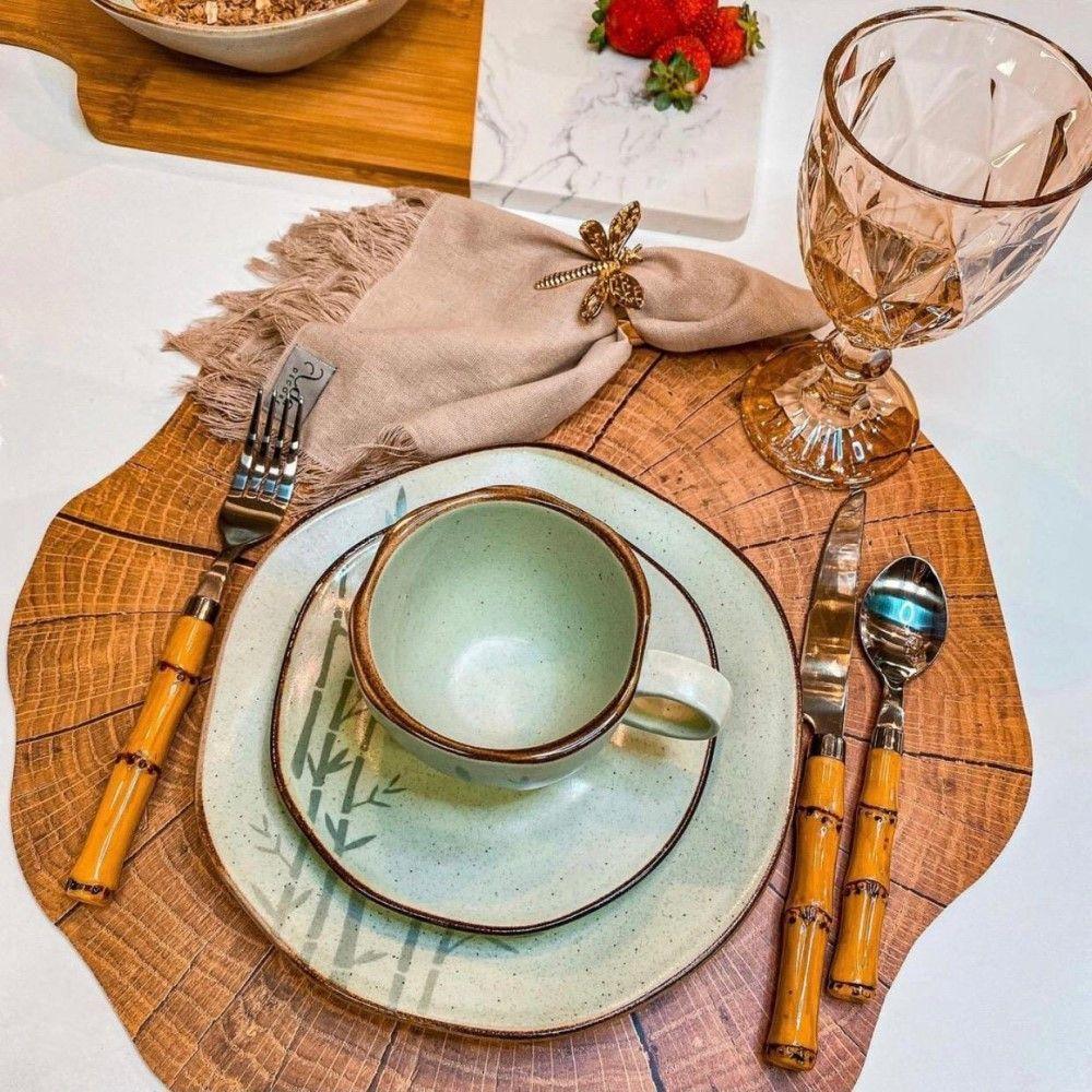 Aparelho De Jantar 20 Peças Ryo Bambu Oxford - 6