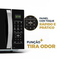Micro-ondas Britânia 28L Branco Espelhado Limpa Fácil 110V - 5