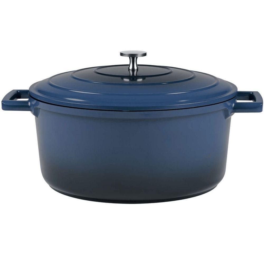 Caçarola 32cm Azul Revestimento Interno Preto - Jomafe One - 1