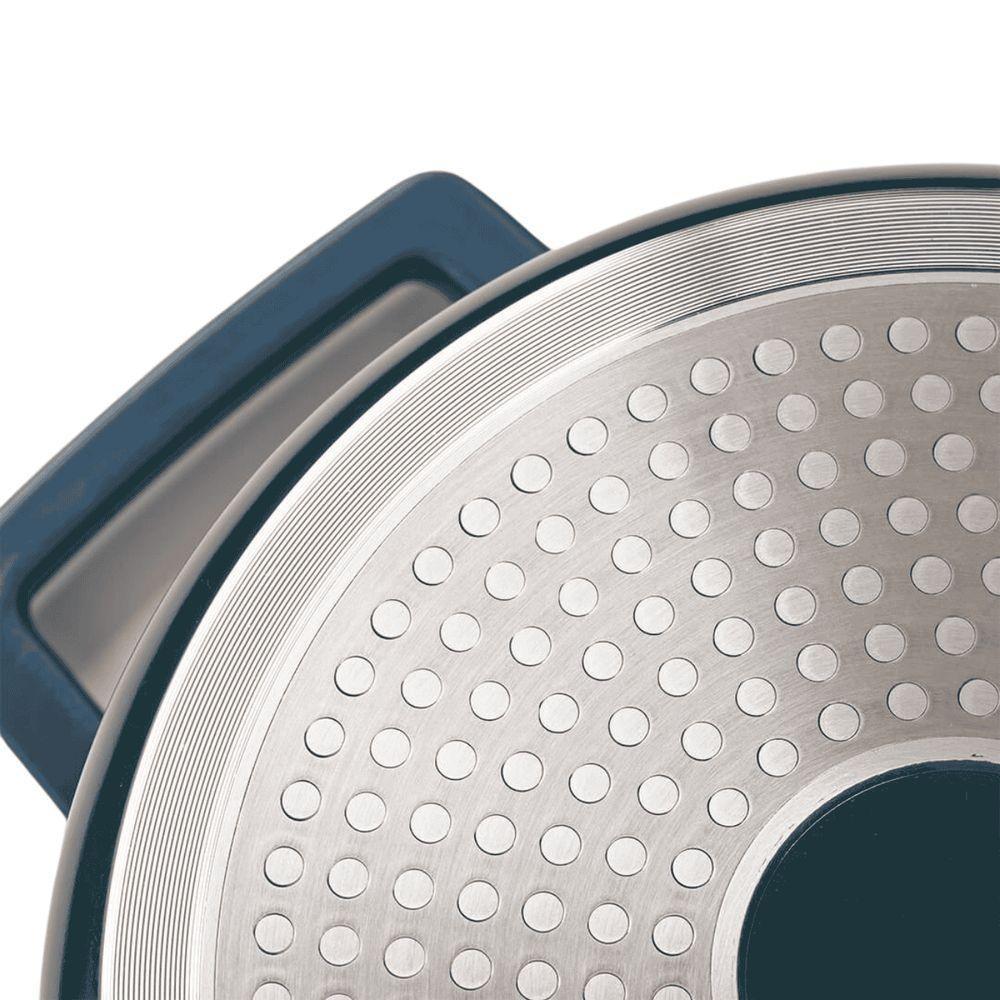 Caçarola 32cm Azul Revestimento Interno Preto - Jomafe One - 7