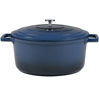 Caçarola 32cm Azul Revestimento Interno Preto - Jomafe One