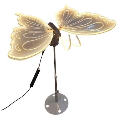 Borboleta Led Com Movimento Decoraçao Natal Bate Asa Casamento Festa Evento Enfeite Sofisticado Festividades