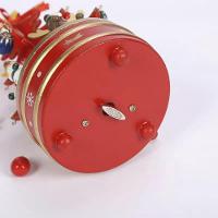 Arvore De Natal De Madeira Musical Movimenta Gira Toca Musica Enfeite Natalino Mesa Estante Recepçao Armario - 2