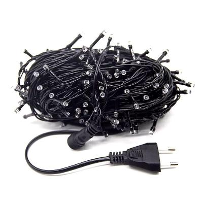 Pisca Pisca Natal 100 Led Natalino 10 Metros Branco Frio Decoraçao Enfeite Arvore Casa Loja