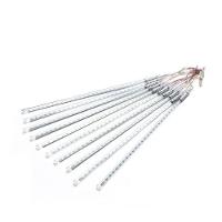 Cascata Pisca Pisca Chuva De Neve Natal 8 Tubos Azul 320 Leds Natalino - 3