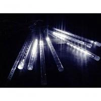 Tubo Cascata Pisca Pisca Natal Queda De Neve Snow Fall 96 Leds Meteoro - 5