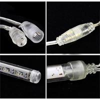 Tubo Cascata Pisca Pisca Natal Queda De Neve Snow Fall 96 Leds Meteoro - 7