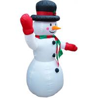 Boneco De Neve Natal Natalino 1 Metros E 80 Cm Inflavel Decoracao - 5