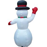 Boneco De Neve Natal Natalino 1 Metros E 80 Cm Inflavel Decoracao - 7