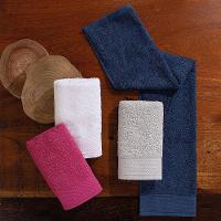 Toalha De Academia 100% Algodão 30x80cm 400g-m² Atlântica Off White - 2