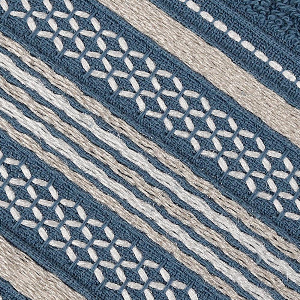 Jogo De Toalhas Banho E Rosto Rubi 280g-m² 98% Algodão Atlântica Azul Estrelar - 5