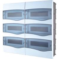 Quadro De Distribuição De Embutir 72 Din Ou 48 Nema Tramontina Com Porta Transparente - 2