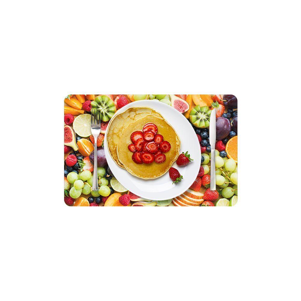 Jogo Americano Alto Brilho 42.5x27.5cm - Uzoo Servico Americano Alto Brilho 42.5x27.5cm Frutas - 2