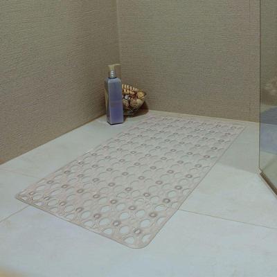 Tapete Antiderrapante De Box Cristal Retangular 67x35cm - Uzoo Tapete De Box Retangular 67x35 Cm Cristal