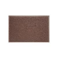 Capacho De Poa Vinílico Liso Marrom 60x40cm - Uzoo Capacho Vinilico Liso 60x40cm Marrom 7519c - 1