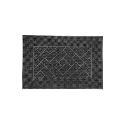 Capacho De Poa Borracha Dots Tijolos 60x40cm - Uzoo Capacho Borracha Dots 60x40cm Tijolos