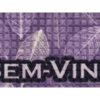 Capacho Fenice Estampado Folha Roxo 59x39cm - Uzoo Tapete Fenice Estampado 59x39cm Folha Roxo - 3