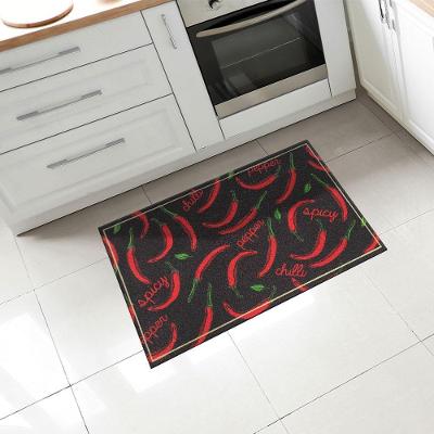 Tapete De Cozinha Pvc Estampado Pimenta 40x60cm - Uzoo Tapete Cozinha Pvc Estampado 40x60cm Pimentas Kpmt04
