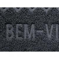 Capacho Vinílico Zig Zag Grafite Dark Gray 60x40cm - Uzoo Capacho Vinilico Zigzag 60x40cm Grafite Dark Gray - 3