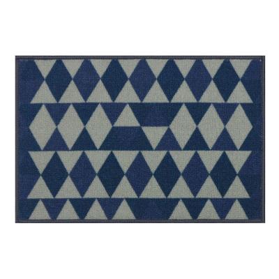 Tapete De Entrada Triangulos 60x40cm - Uzoo Tapete Entrada 60x40cm Triangulos