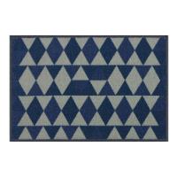 Tapete De Entrada Triangulos 60x40cm - Uzoo Tapete Entrada 60x40cm Triangulos - 1