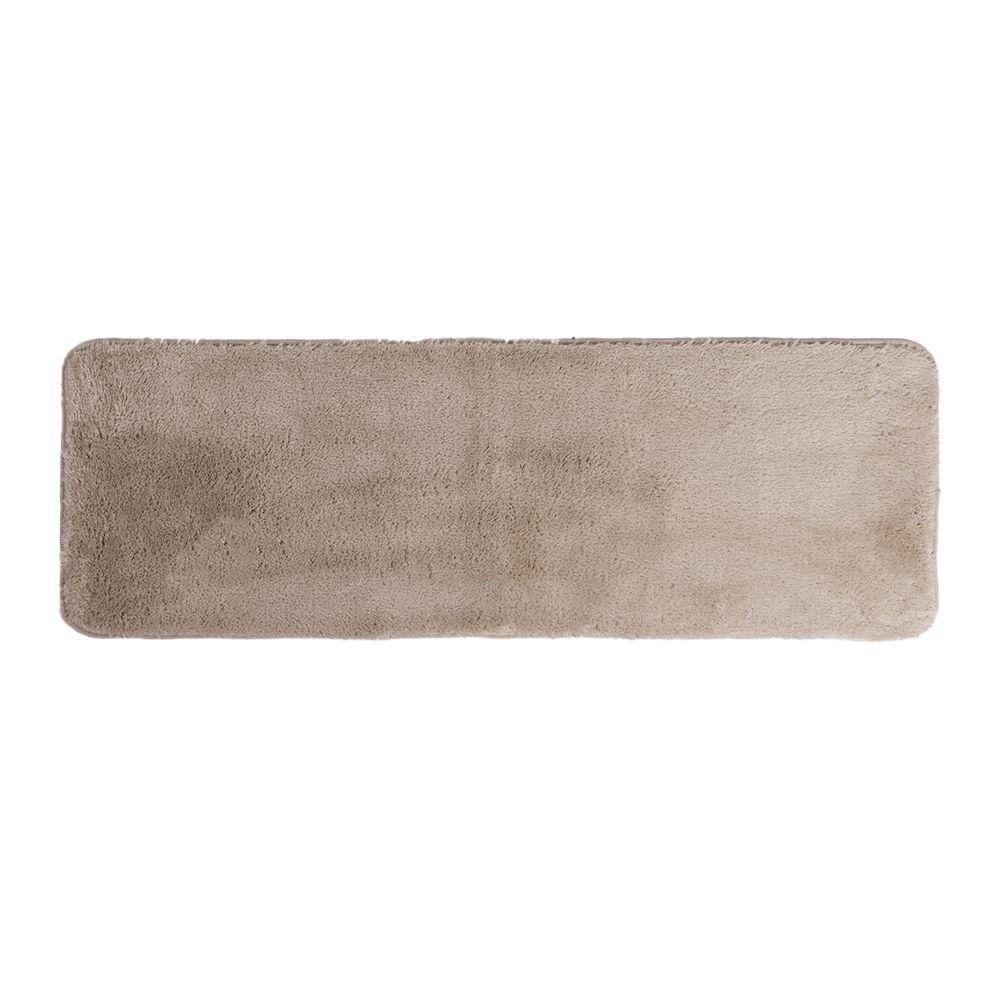 Passadeira De Microfibra Comfort Bege Claro Plus 120x40cm - Uzoo Passadeira Microfibra Comfort Plus 120x40cm Bege Claro - 1