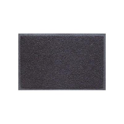 Capacho De Poa Vinílico Liso Grafite Dark Gray 60x40cm - Uzoo Capacho Vinilico Liso 60x40cm Grafite Dark Gray