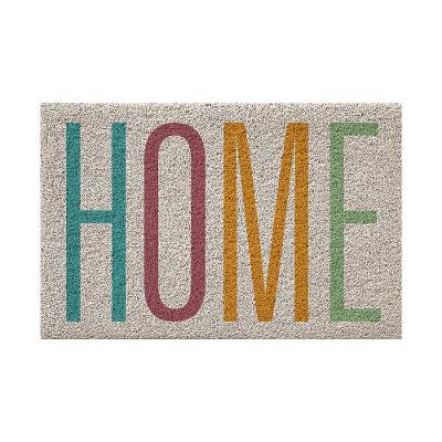 Capacho De Poa Vinílico Estampado Home 60x40cm - Uzoo Capacho Vinilico Estampado 60x40cm Home Klb01