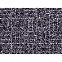 Capacho Com Borda Fenice Liso Cinza Escuro 89x59cm - Uzoo Tapete Fenice Liso 89x59cm Cinza Escuro Mescla - 3