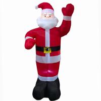 Papai Noel Inflavel Gigante Com 3 Metros De Altura Natal Enfeite Natalino - 1