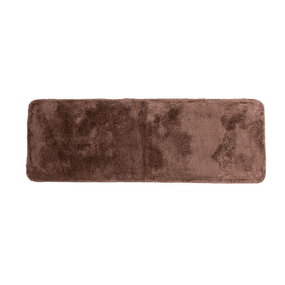 Passadeira De Microfibra Comfort Marrom Plus 120x40cm - Uzoo Passadeira Microfibra Comfort Plus 120x40cm Marrom - 1
