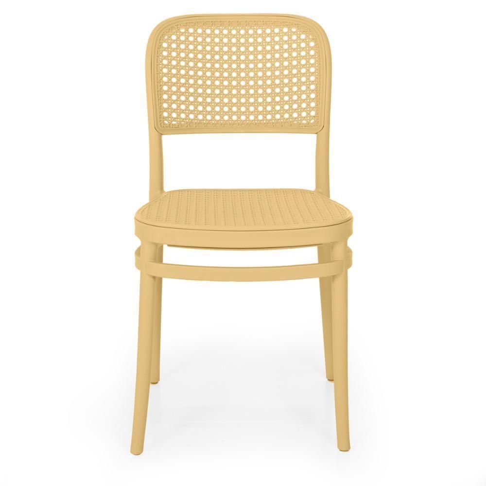 Conjunto Mesa De Jantar Redonda Majestic 70cm Branca Com 2 Cadeiras Roma - Nude - 5