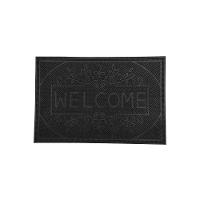 Capacho De Poa Borracha Dots Welcome 60x40cm - Uzoo Capacho Borracha Dots 60x40cm Welcome - 1