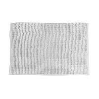 Jogo De Tapetes 2 Pçs Chenille Cinza Claro 60x40 - 50x40cm - Uzoo Jogo 2 Tapetes Chenille 60x40-50x40cm Cinza Claro - 2