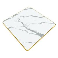 Conjunto Mesa De Jantar Redonda Venezia 70x70cm Branca Com 2 Cadeiras Roma - Marrom - 7