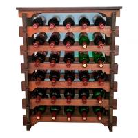 Adega Vinho Madeira 30 Garrafas Tipo Mesinha Imbuia C05 - 2
