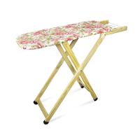 Tábua De Passar Roupa Dobrável De Madeira Layla 2 Níveis Estampada G02 - D'rossi Rosa - 2