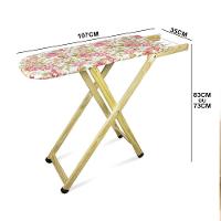 Tábua De Passar Roupa Dobrável De Madeira Layla 2 Níveis Estampada G02 - D'rossi Rosa - 5