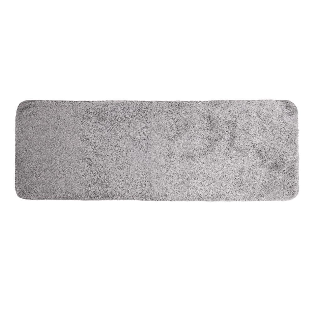 Passadeira De Microfibra Comfort Cinza Plus 120x40cm - Uzoo Passadeira Microfibra Comfort Plus 120x40cm Cinza - 1