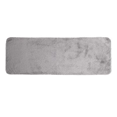 Passadeira De Microfibra Comfort Cinza Plus 120x40cm - Uzoo Passadeira Microfibra Comfort Plus 120x40cm Cinza