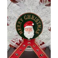 Roda Gigante Natalina Natal Papai Noel Led Som Movimento Cenario Natalino Enfeite Festa Fim De Ano Decoraçao - 7