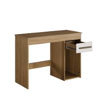 Escrivaninha Atenas 1 Porta E 1 Gaveta Arte Móveis Cinamomo-grafite - 3