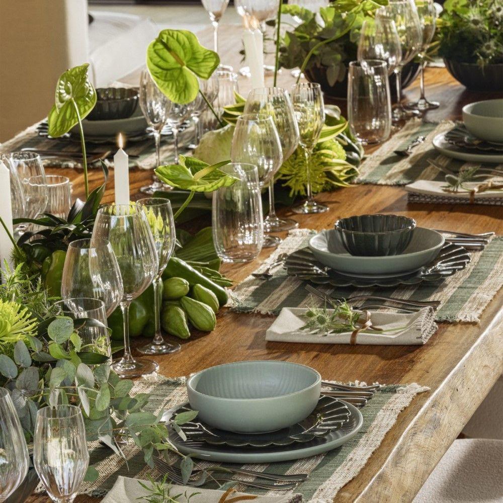 Conjunto De Xícara De Chá Com Pires 06 Peças Flora Hortência Oxford - 3