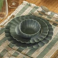 Conjunto De Xícara De Chá Com Pires 06 Peças Flora Hortência Oxford - 5