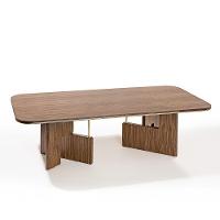 Mesa De Jantar Retangular âncora De Madeira 180cm, 200cm, 220cm, 240cm E 260cm 180cm X 100cm Grey - 1